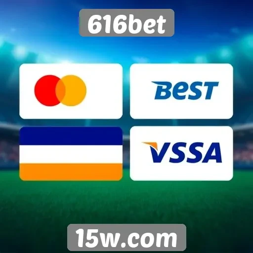 Métodos de pagamento aceitos na 616bet