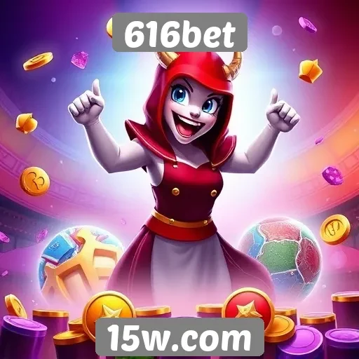 Variedade de jogos disponíveis na plataforma 616bet